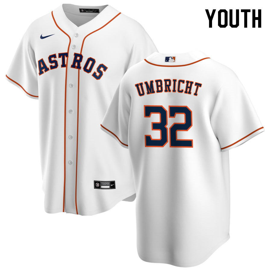 Nike Youth #32 Jim Umbricht Houston Astros Baseball Jerseys Sale-White